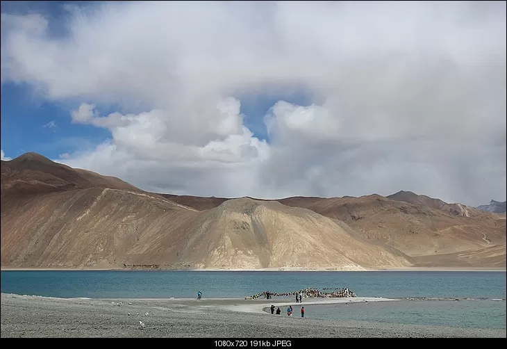 Photo of Pangong Lake by Shreyas Macwan