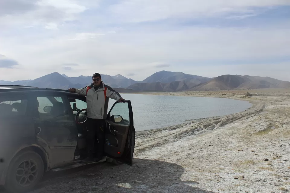 Photo of Pangong Lake by Shreyas Macwan