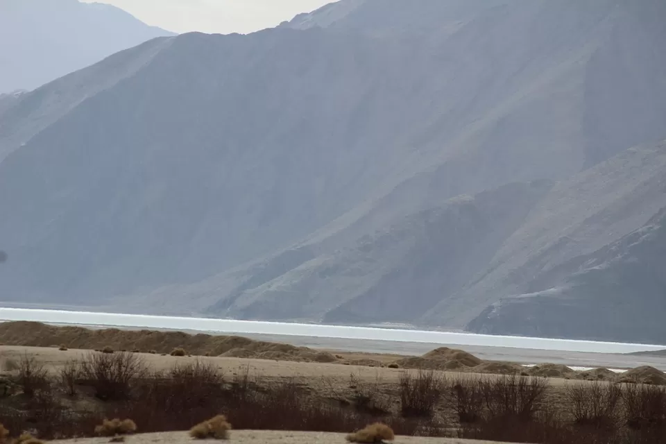 Photo of Pangong Lake by Shreyas Macwan