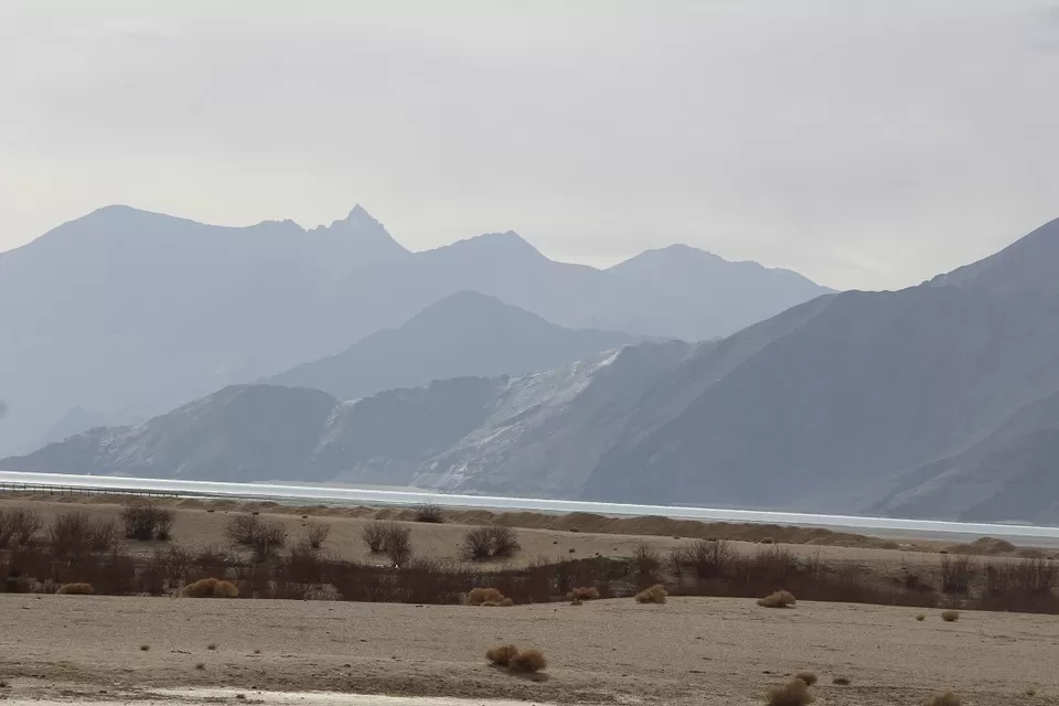 Photo of Pangong Lake by Shreyas Macwan