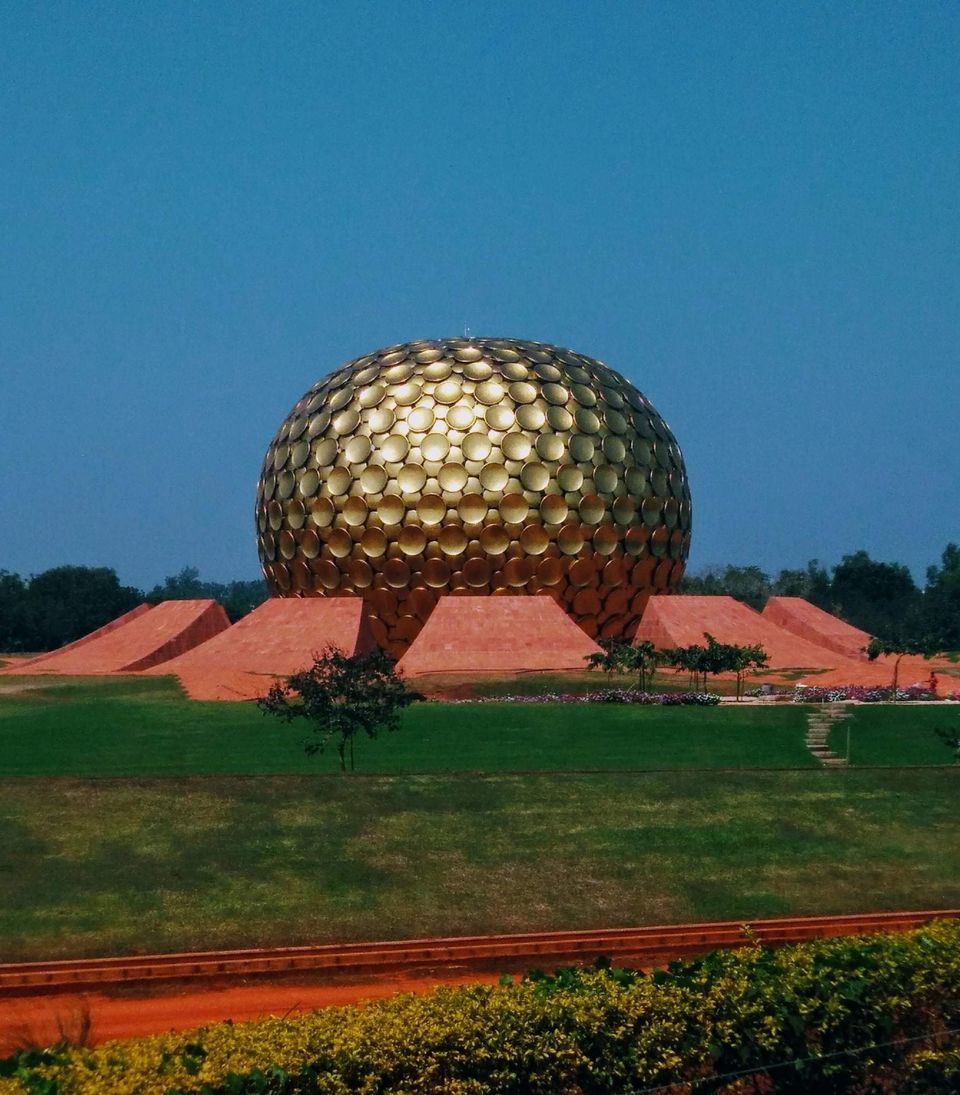 Photo of Matrimandir, Auroville, Bommayapalayam, Tamil Nadu, India by Sheetal Bilewar
