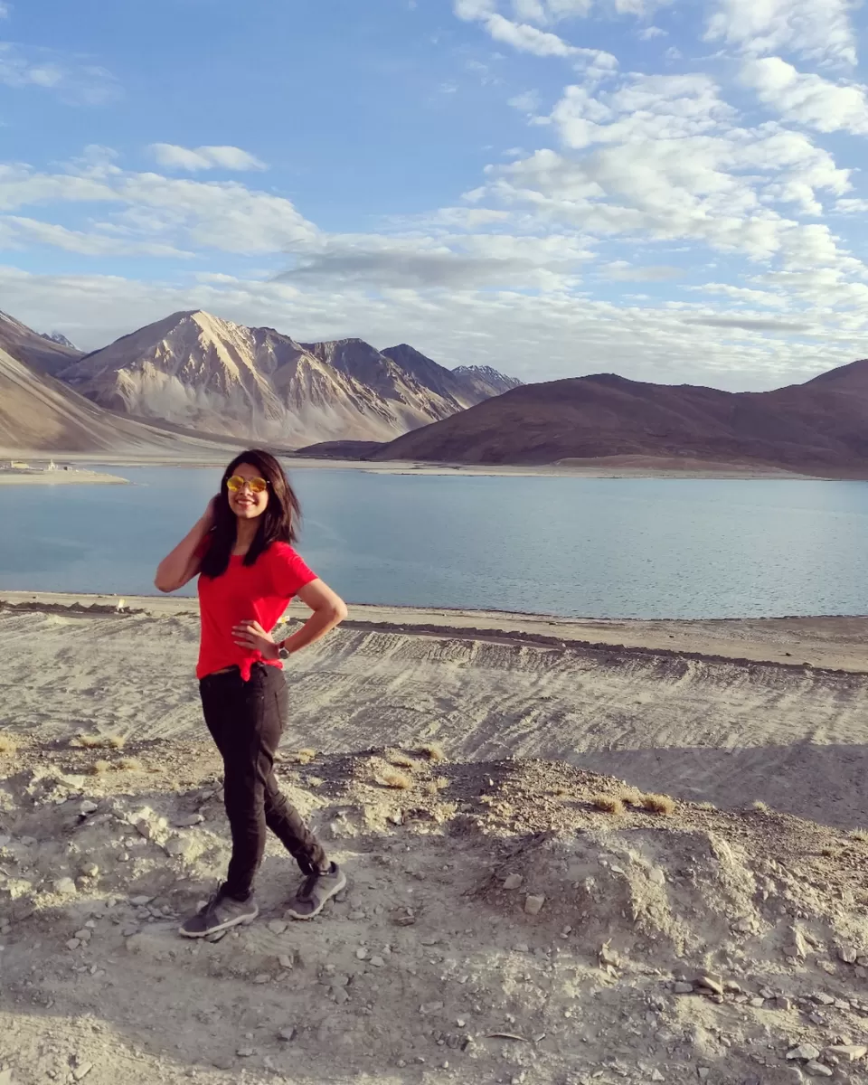 Photo of Pangong Lake by Vidhisha Karanjekar