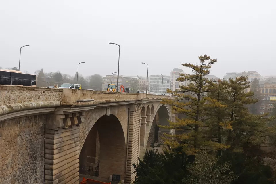 Photo of Adolphe Bridge, Uewerstad, Luxembourg by My Travel Slate