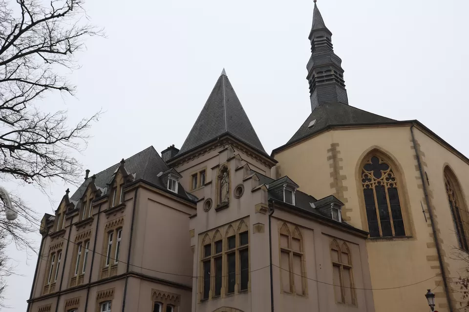 Photo of Michaelskirche, Rue Sigefroi, Luxembourg by My Travel Slate