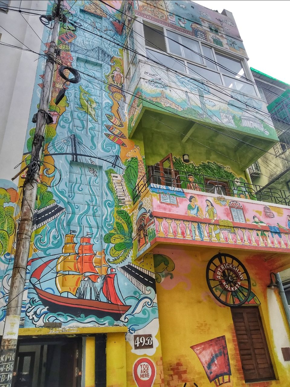 Photo of Calcutta Chitra #Graffiti #paintings #wall #art #culture #history #heritage #walk #streets #kolkata by Abhirup Saha