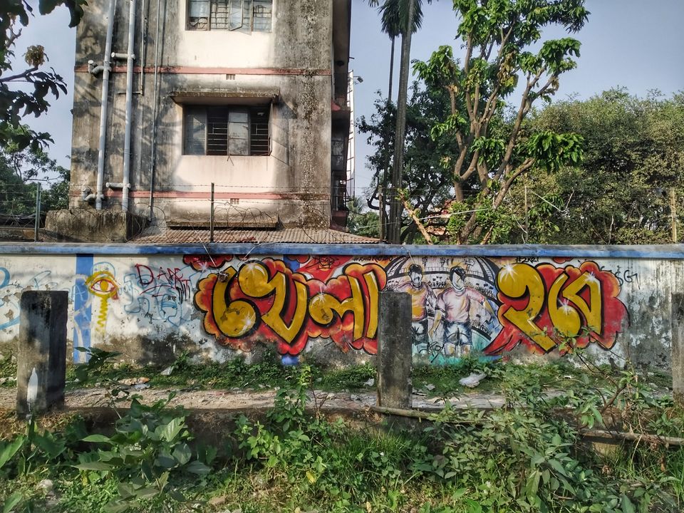 Photo of Calcutta Chitra #Graffiti #paintings #wall #art #culture #history #heritage #walk #streets #kolkata by Abhirup Saha