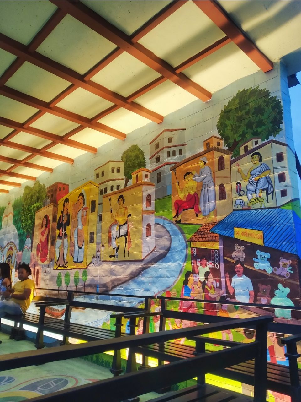 Photo of Calcutta Chitra #Graffiti #paintings #wall #art #culture #history #heritage #walk #streets #kolkata by Abhirup Saha