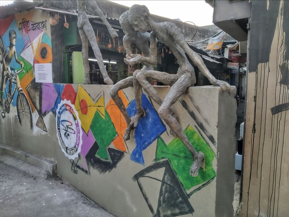 Photo of Calcutta Chitra #Graffiti #paintings #wall #art #culture #history #heritage #walk #streets #kolkata by Abhirup Saha