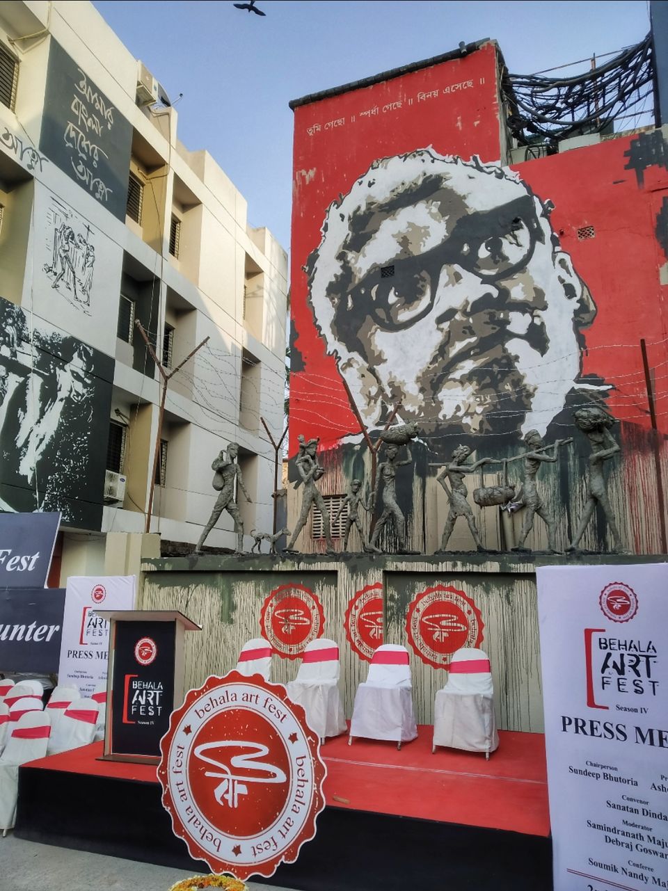 Photo of Calcutta Chitra #Graffiti #paintings #wall #art #culture #history #heritage #walk #streets #kolkata by Abhirup Saha