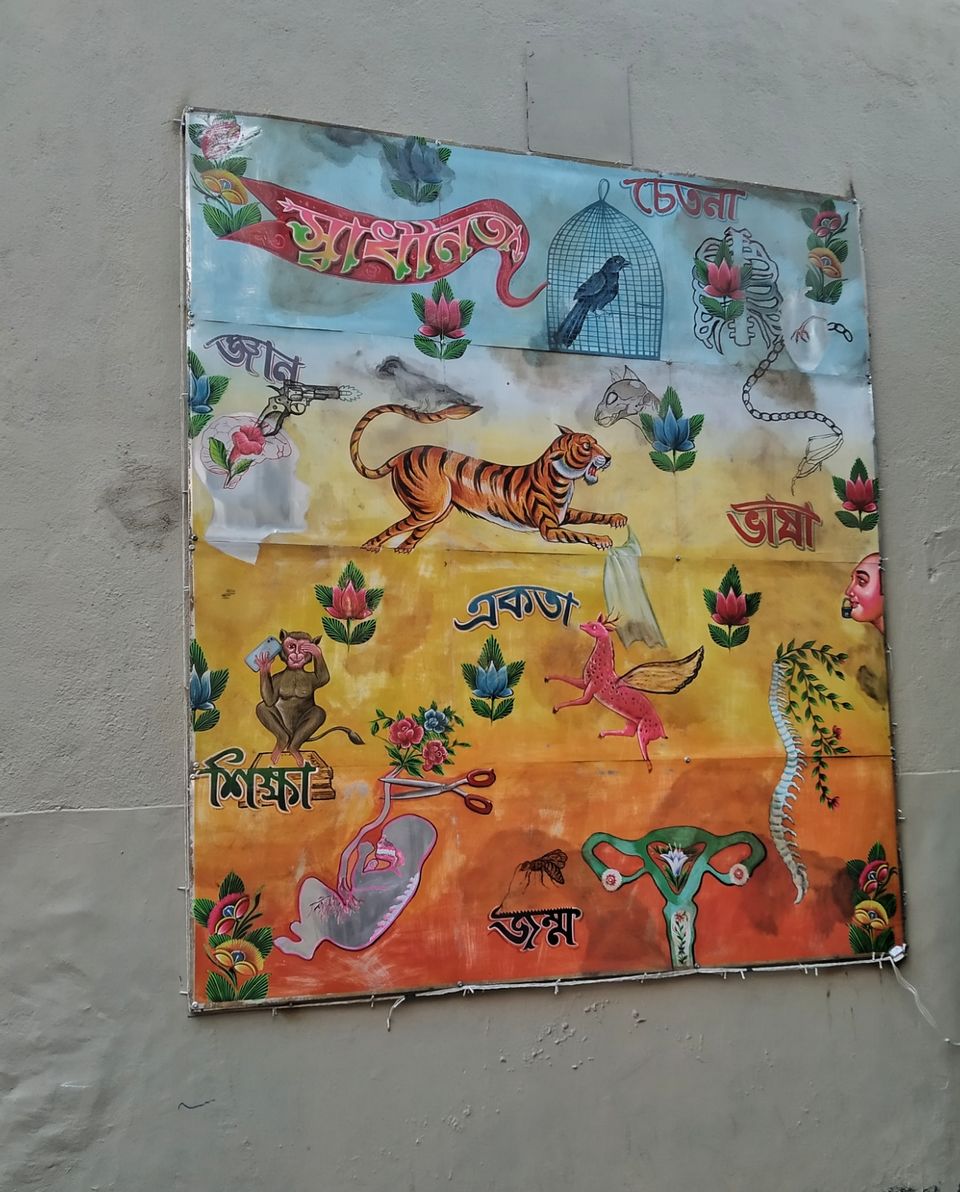 Photo of Calcutta Chitra #Graffiti #paintings #wall #art #culture #history #heritage #walk #streets #kolkata by Abhirup Saha