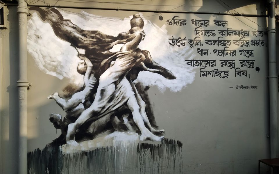 Photo of Calcutta Chitra #Graffiti #paintings #wall #art #culture #history #heritage #walk #streets #kolkata by Abhirup Saha