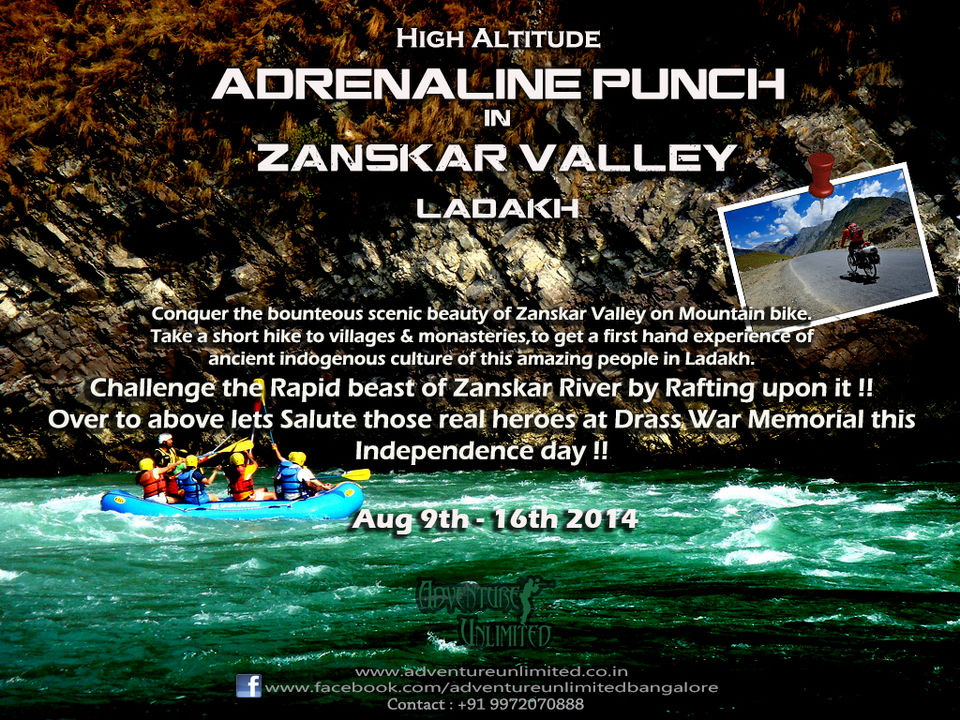 Photo of Adrenaline Punch at Zanskar Valley, Ladakh 2/8 by Sumesh Reddiar