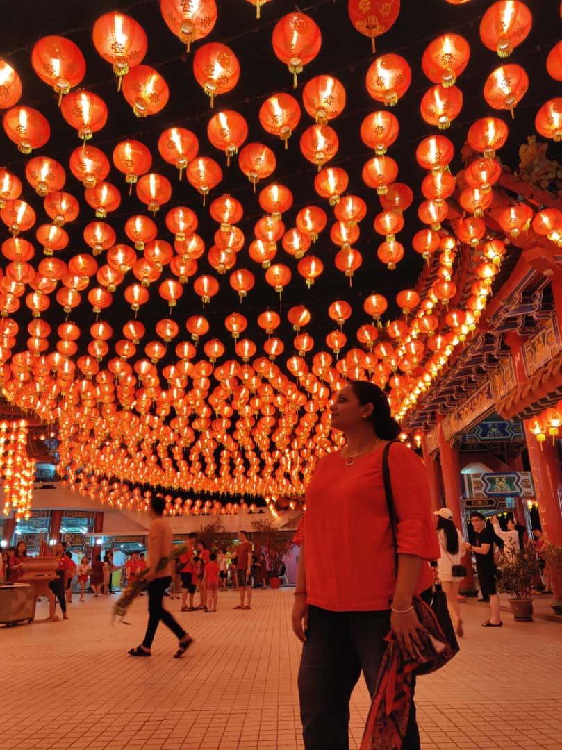 Photo of A Temple of Lanterns in Malaysia by Sushantika