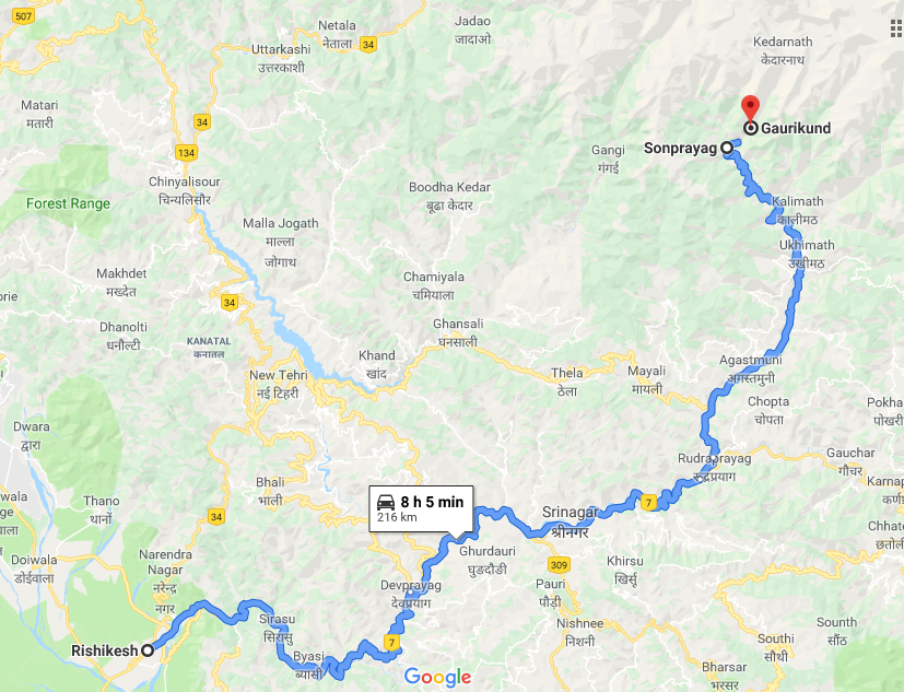 Photo of Gaurikund, Uttarakhand, India by Abhay Gupta