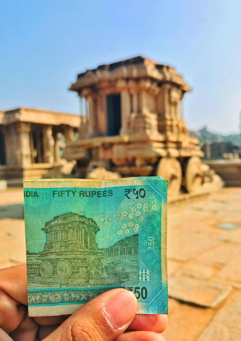 Photo of Vijaya Vitthala Temple, Hampi, Karnataka, India by Vacay Couple