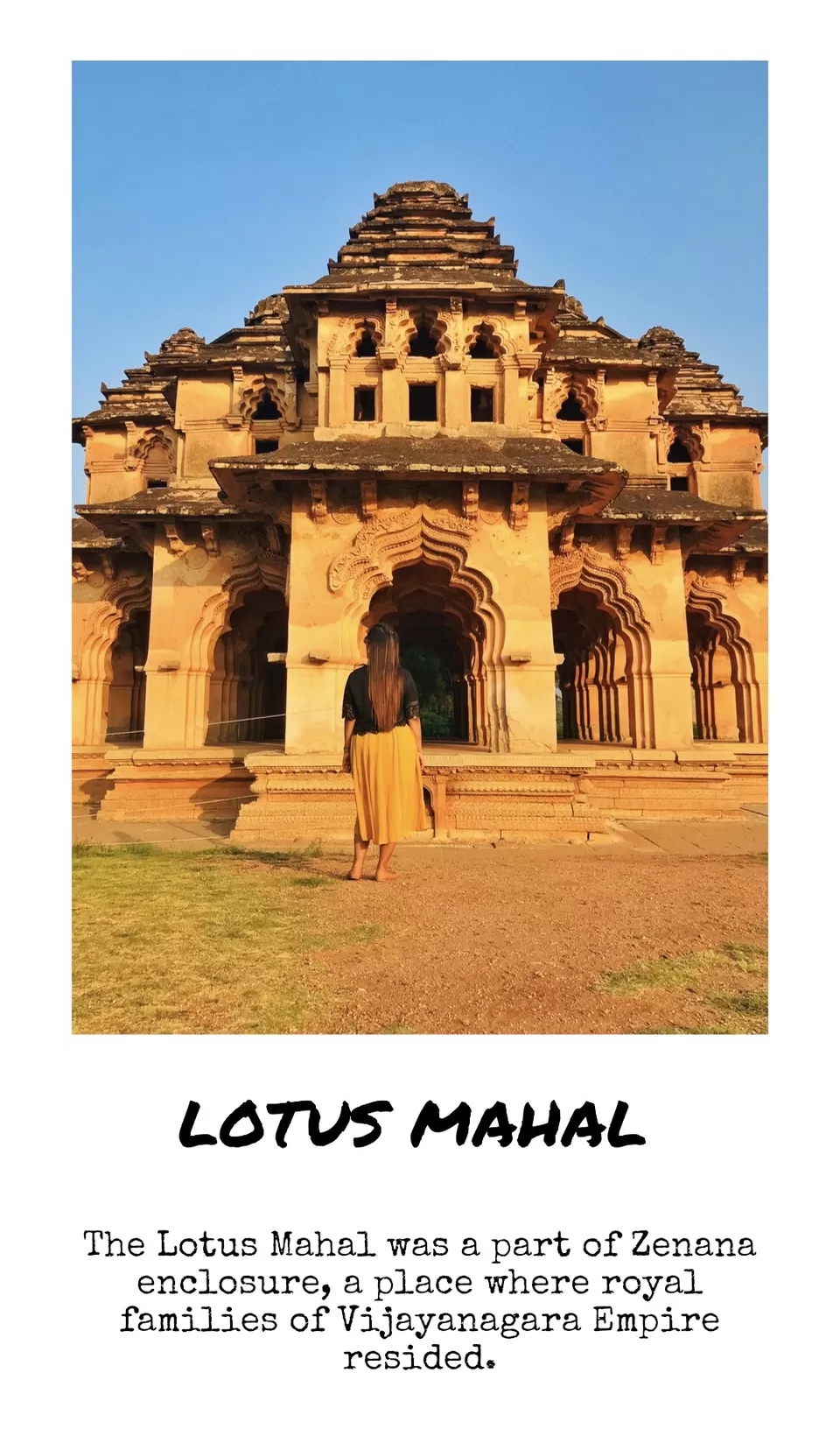 Photo of Lotus mahal hampi, State Highway 131, Hampi, Karnataka, India by Vacay Couple