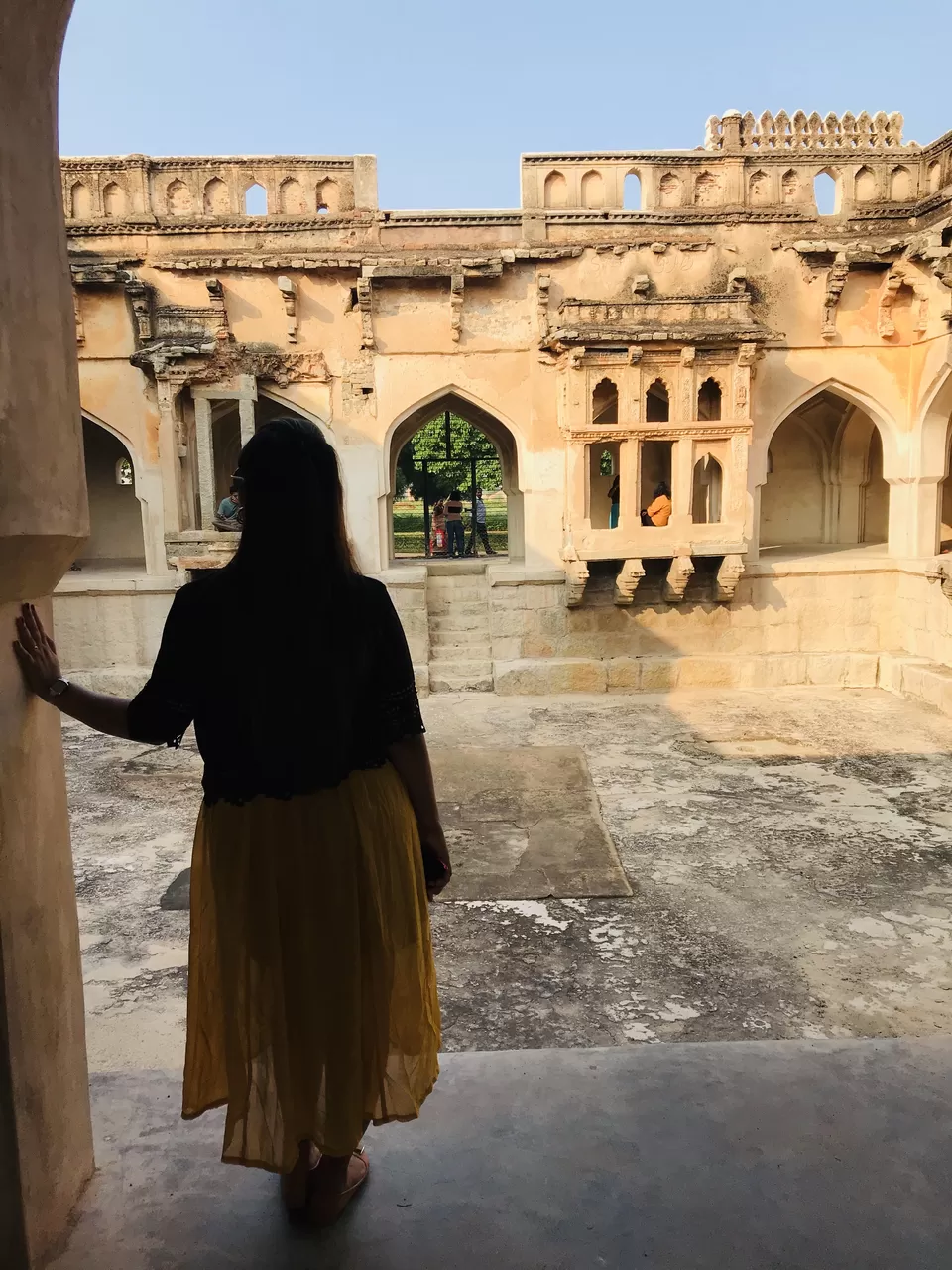 Photo of Queen's bath place, Karnataka, India by Vacay Couple
