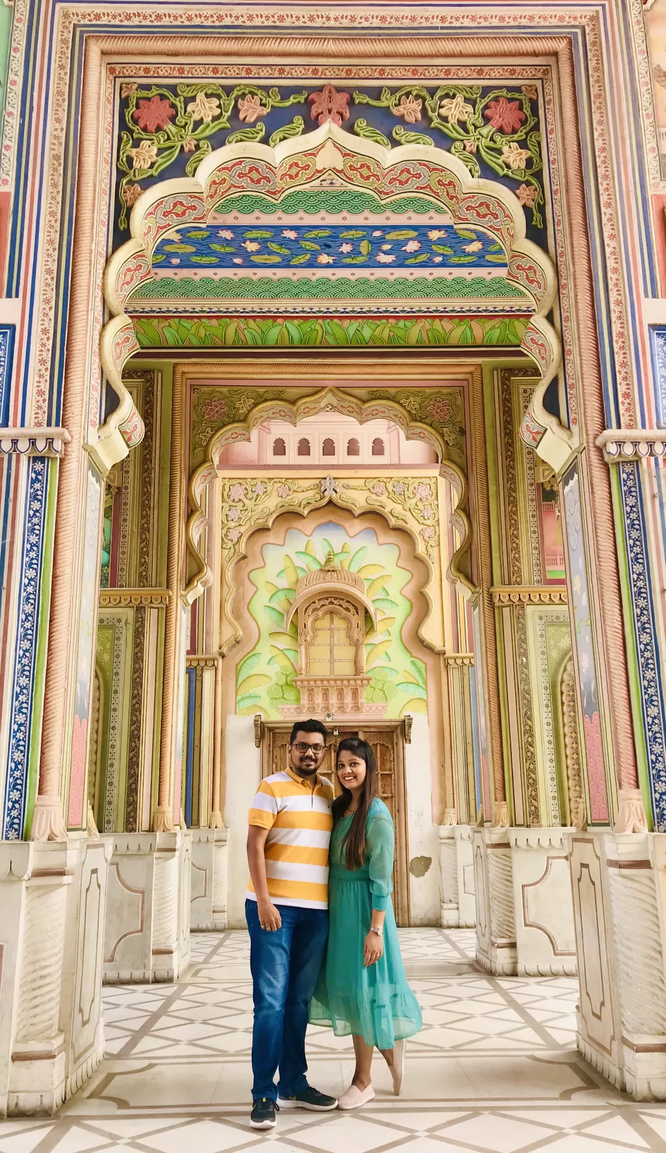 Photo of Patrika Gate, Jawahar Circle, Jaipur, Rajasthan, India by Vacay Couple