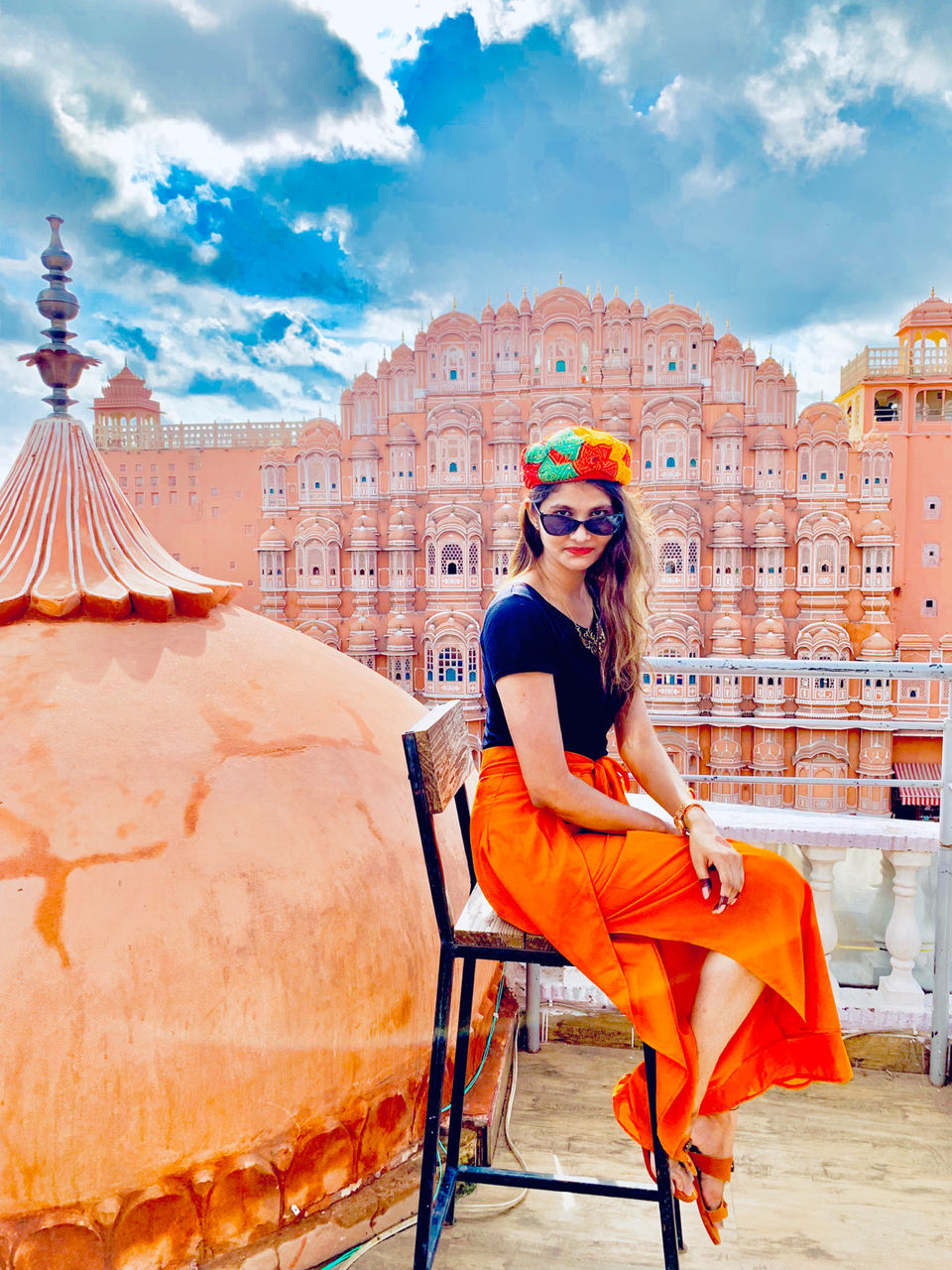 Photo of Hawa Mahal, Hawa Mahal Road, Badi Choupad, J.D.A. Market, Pink City, Jaipur, Rajasthan, India by Simran Singh