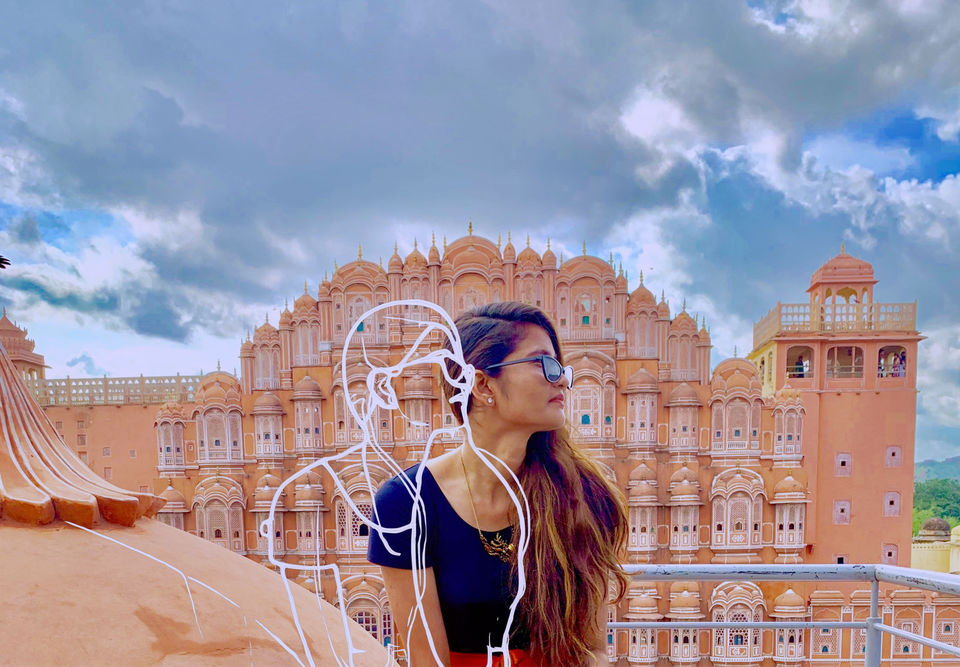 Photo of Hawa Mahal, Hawa Mahal Road, Badi Choupad, J.D.A. Market, Pink City, Jaipur, Rajasthan, India by Simran Singh