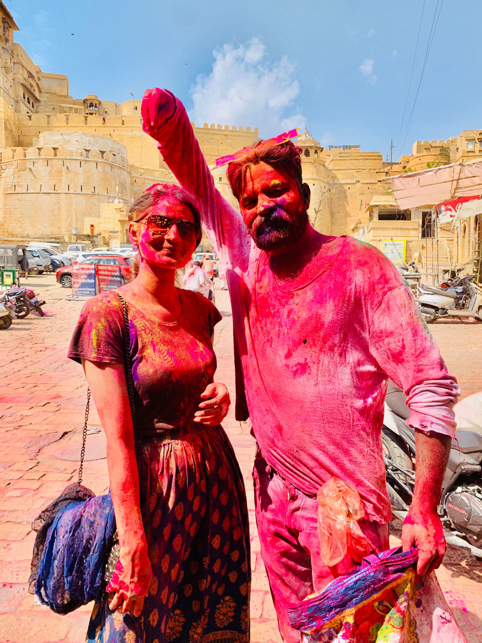 Photo of JAISAL-me! HOLI CELEBRATED IN JAISALMER.( GOLDEN CITY) by Simran Singh