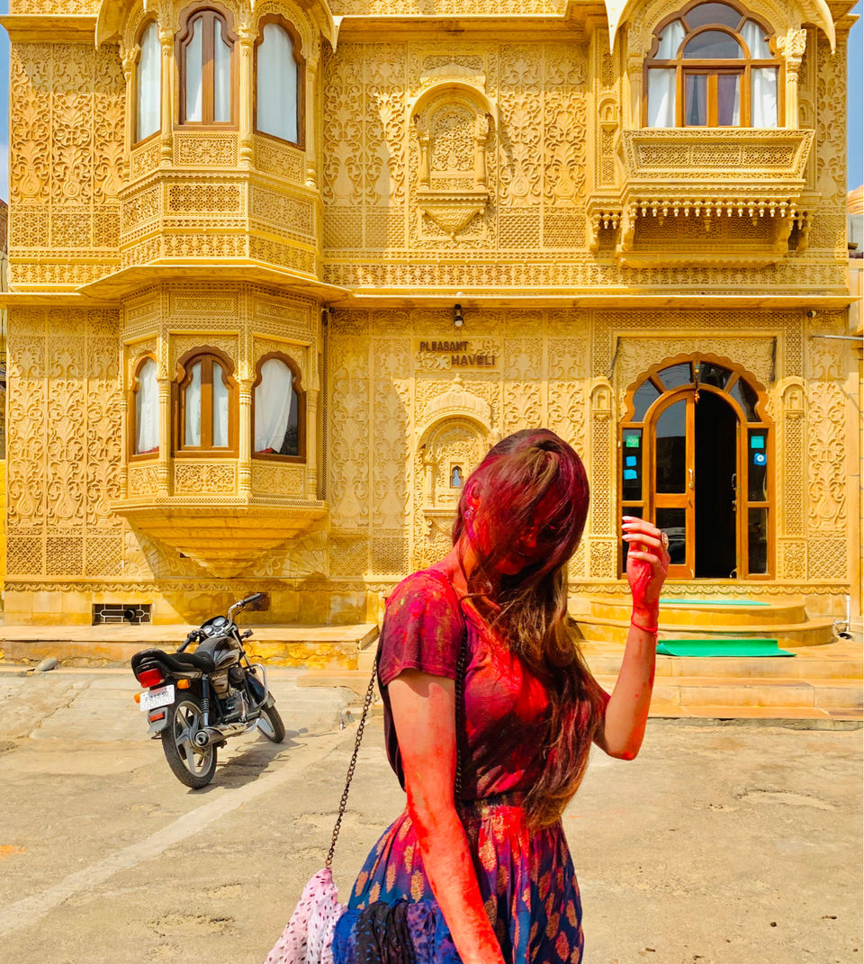 Photo of JAISAL-me! HOLI CELEBRATED IN JAISALMER.( GOLDEN CITY) by Simran Singh