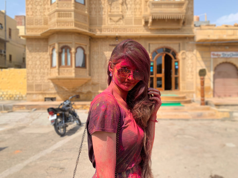 Photo of JAISAL-me! HOLI CELEBRATED IN JAISALMER.( GOLDEN CITY) by Simran Singh