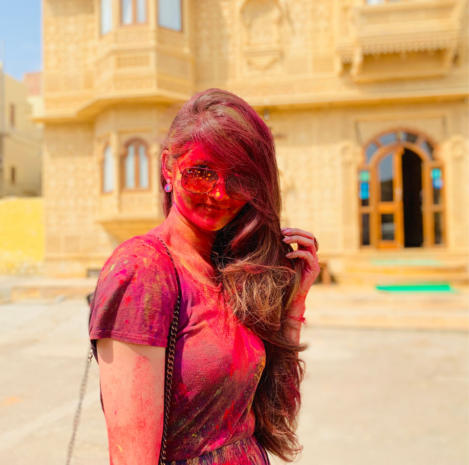 Photo of JAISAL-me! HOLI CELEBRATED IN JAISALMER.( GOLDEN CITY) by Simran Singh
