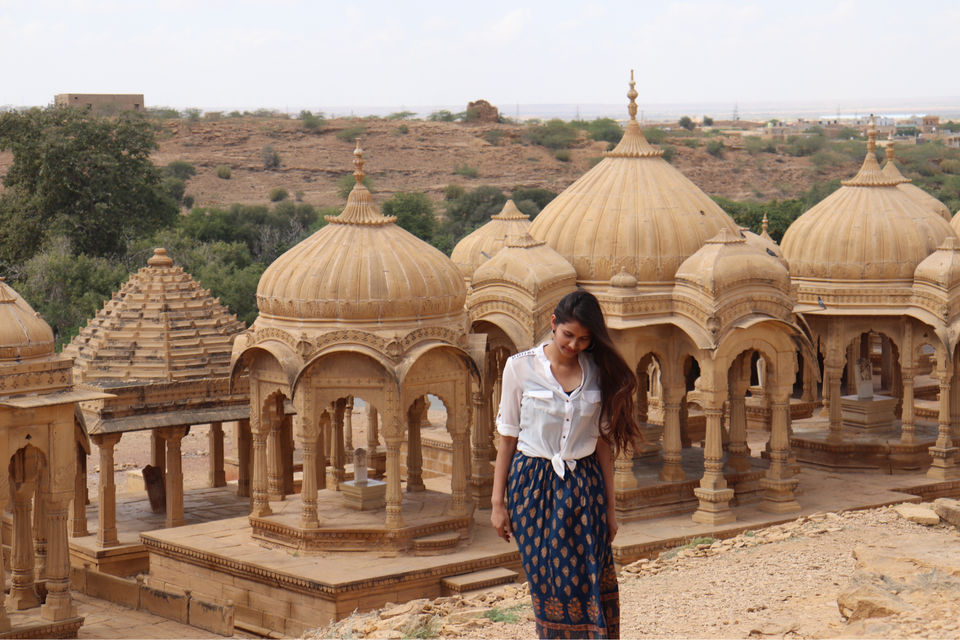 Photo of Bada Bagh cenotaphs, Bada Baugh Chhatris Road, Rajasthan, India by Simran Singh