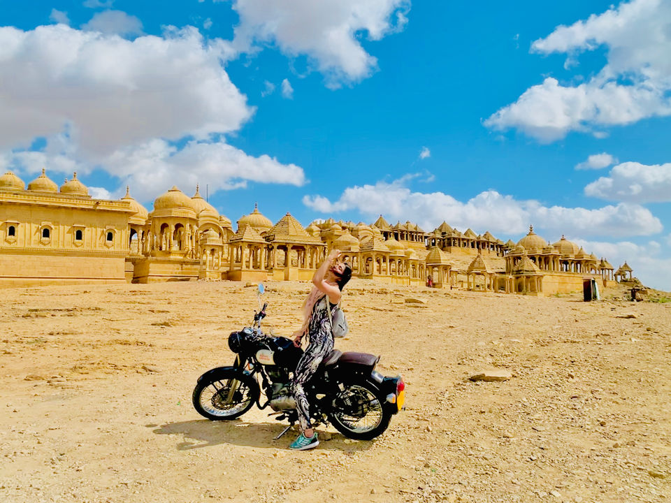 Photo of Bada Bagh cenotaphs, Bada Baugh Chhatris Road, Rajasthan, India by Simran Singh