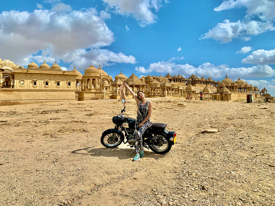 Photo of Bada Bagh cenotaphs, Bada Baugh Chhatris Road, Rajasthan, India by Simran Singh