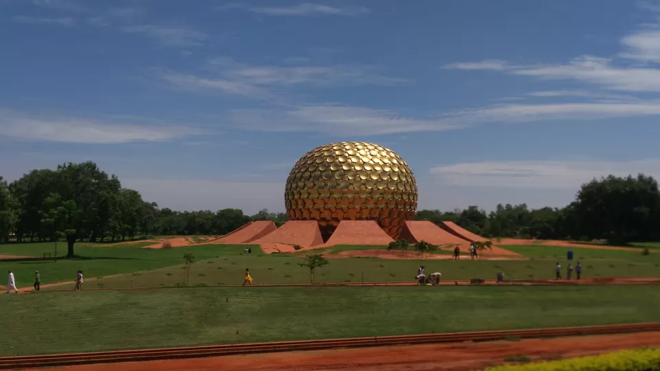 Photo of Matrimandir, Auroville, Bommayapalayam, Tamil Nadu, India by Ridhíma Prasad