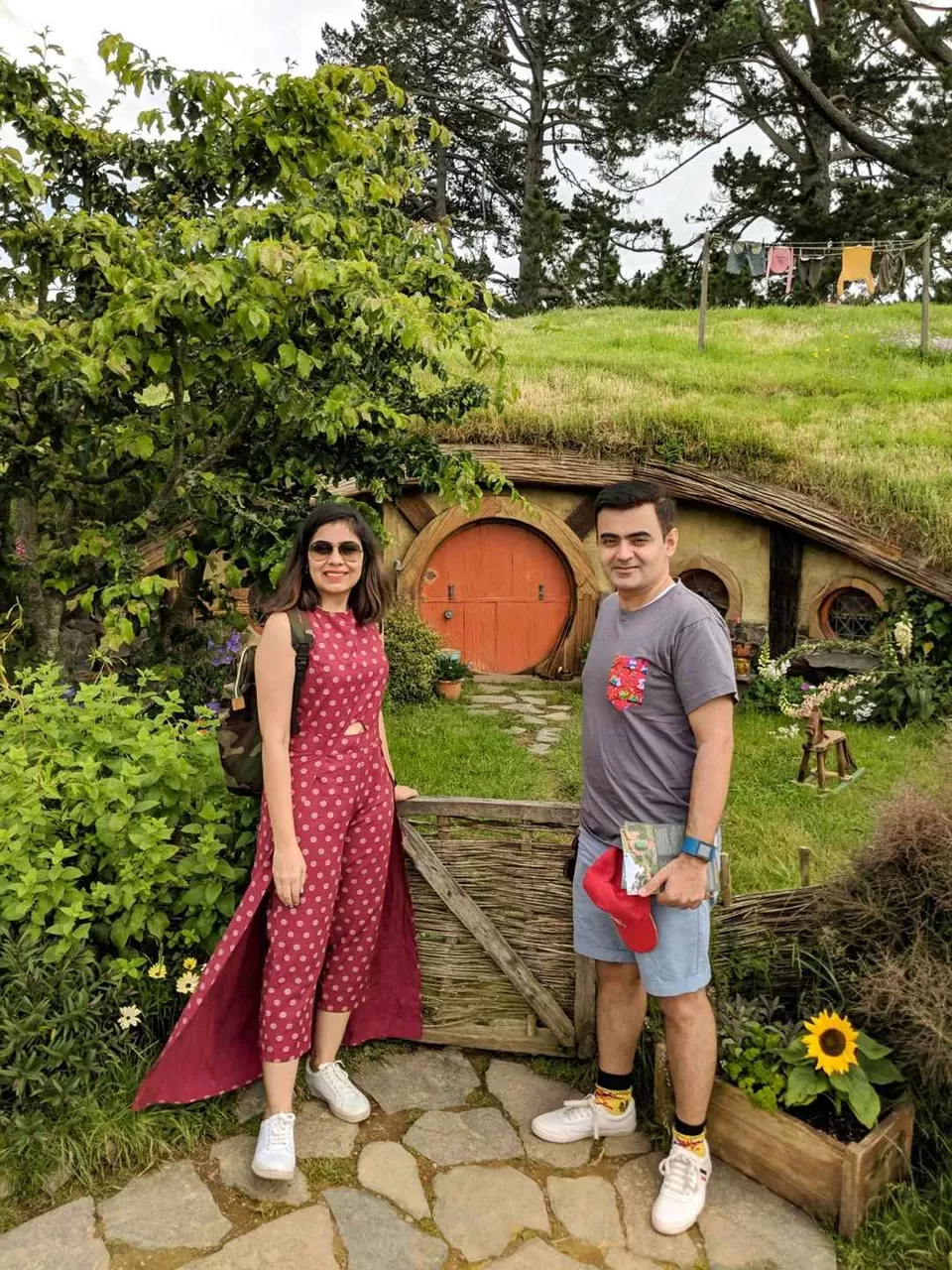 Photo of Hobbiton Village, Waikato, New Zealand by Thenomadiccouture Yukti-Anuj