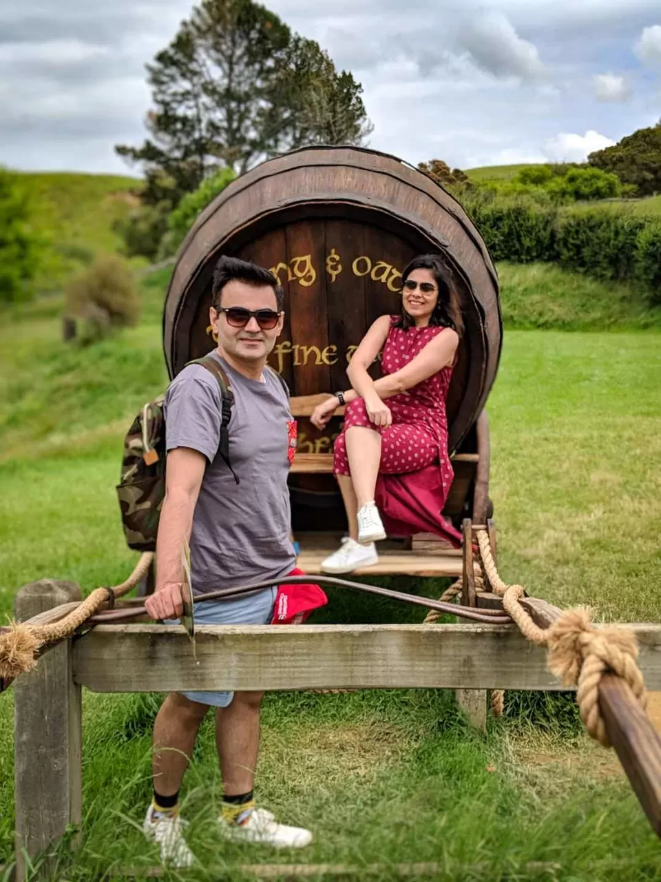 Photo of Hobbiton Village, Waikato, New Zealand by Thenomadiccouture Yukti-Anuj