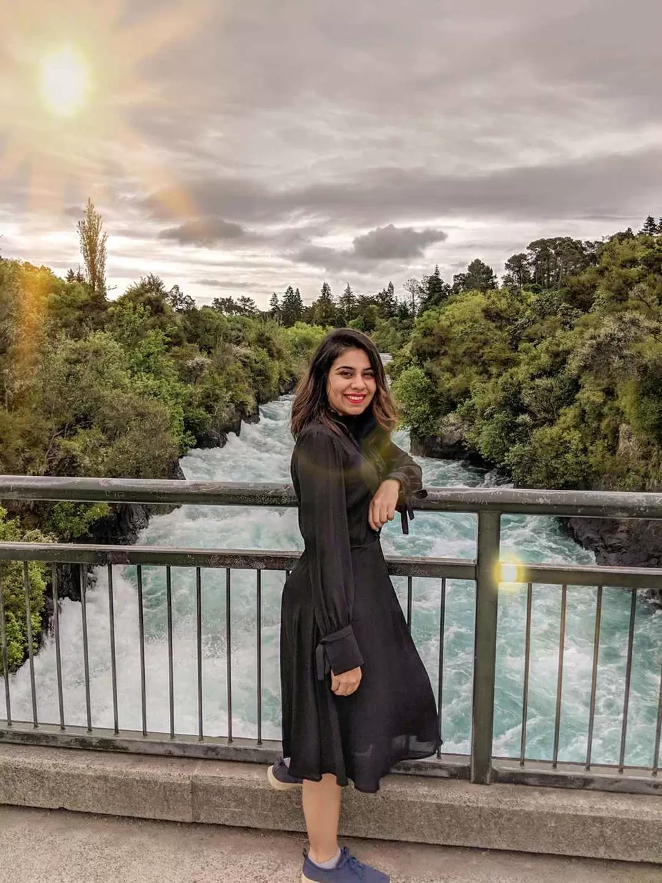 Photo of Huka Falls, Taupo, New Zealand by Thenomadiccouture Yukti-Anuj