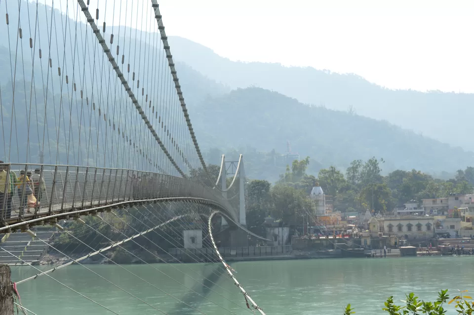 Photo of Ram Jhula, Rishikesh, India by Aabdika Sharma