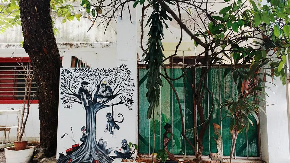 Photo of Artika Cafe Gallery, La Bourdonnais Street, White Town, Puducherry, India by Megha Goel