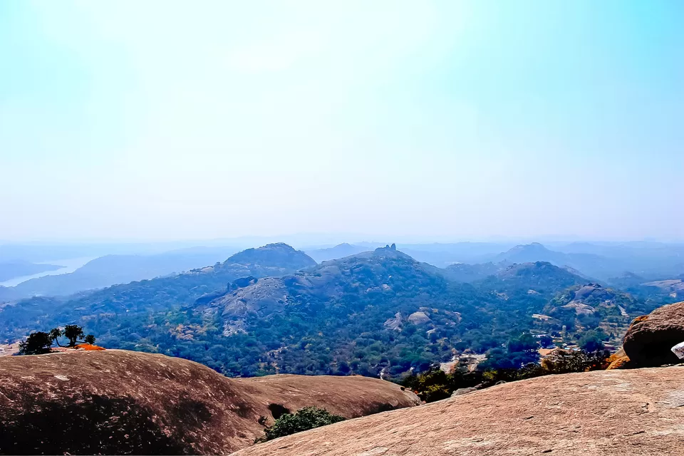 Photo of Savandurga Hill, Ramanagara, Karnataka, India by Mouna Nanaiah