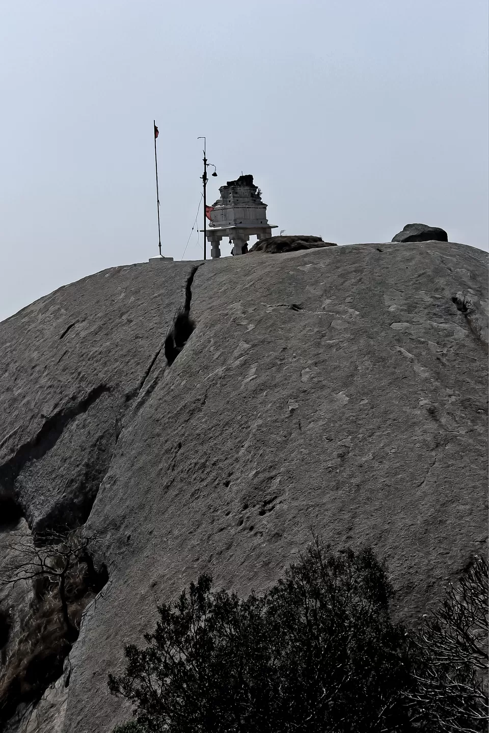 Photo of Savandurga Hill, Ramanagara, Karnataka, India by Mouna Nanaiah