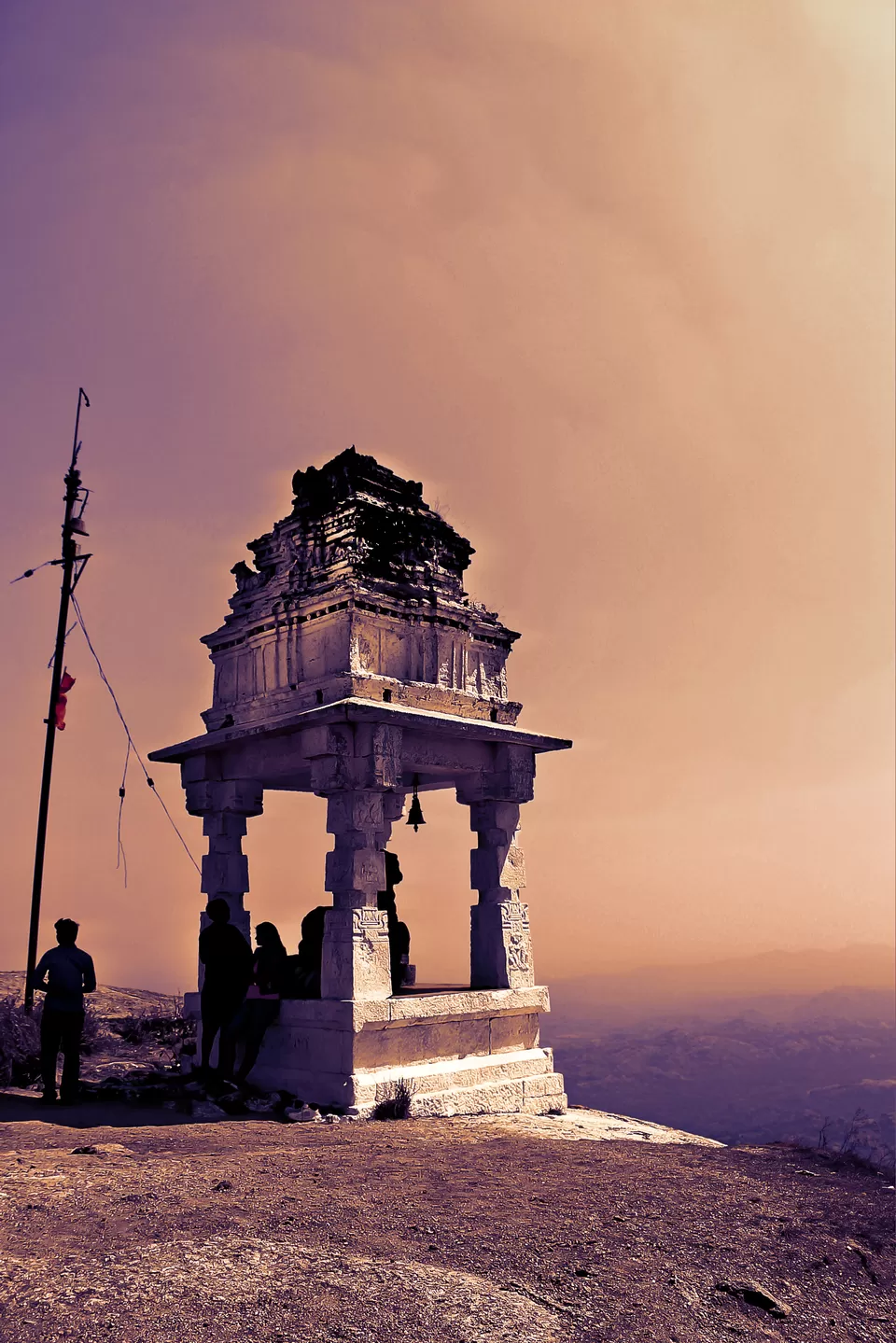 Photo of Savandurga Hill, Ramanagara, Karnataka, India by Mouna Nanaiah
