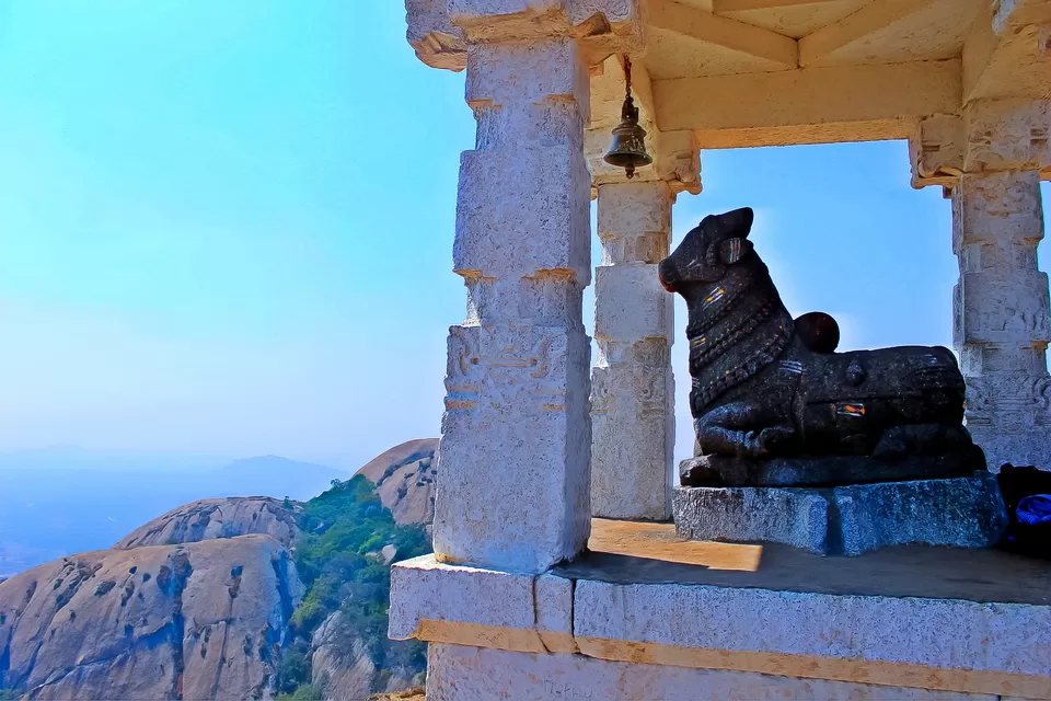 Photo of Savandurga Hill, Ramanagara, Karnataka, India by Mouna Nanaiah