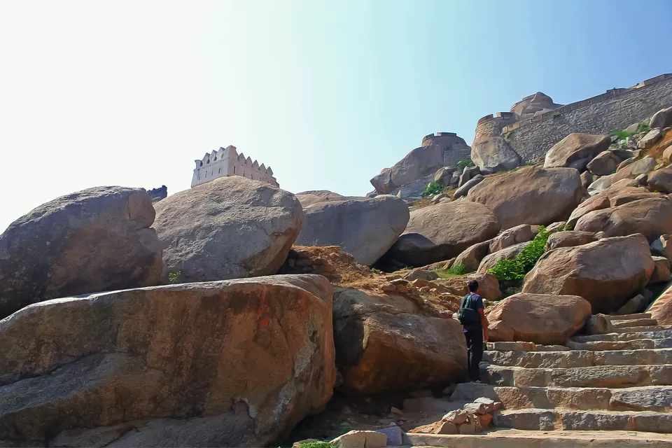 Photo of Madhugiri- the second highest monolith in Asia is 120 kms from Bangalore by Mouna Nanaiah