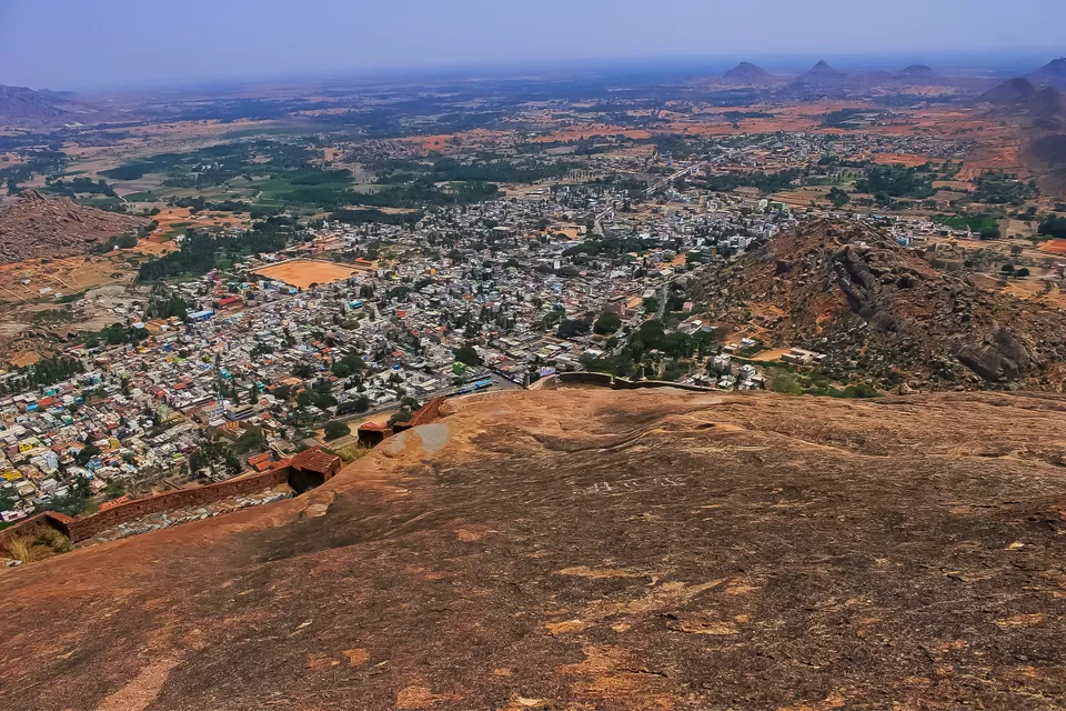 Photo of Madhugiri- the second highest monolith in Asia is 120 kms from Bangalore by Mouna Nanaiah