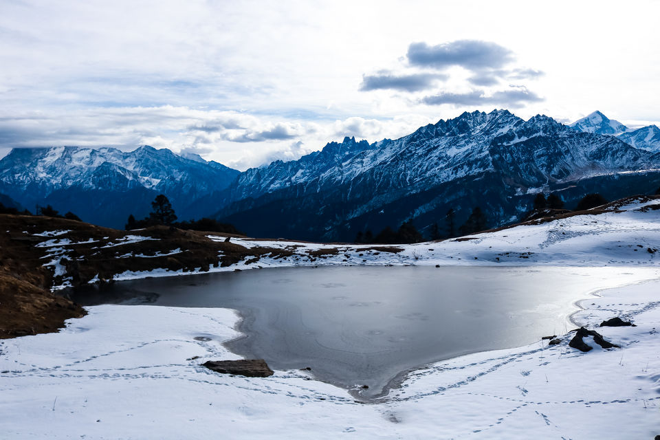 Photo of The DIY trek to Tali lake top en-route Kuari pass is a frozen spectacle at 11480 feet 1/3 by Mouna Nanaiah