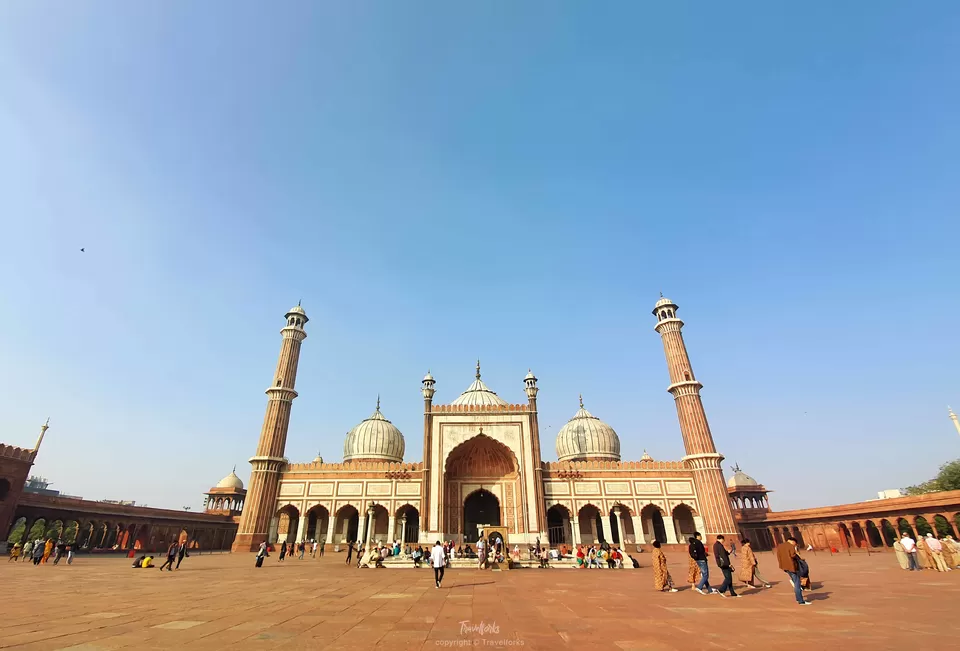 Photo of Jama Masjid, Jama Masjid Road, Jama Masjid, Chandni Chowk, New Delhi, Delhi, India by Travelforks