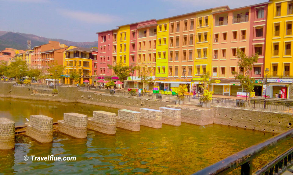 Photo of Colourful City in India, Lavasa City 1/2 by Abhishek Gupta