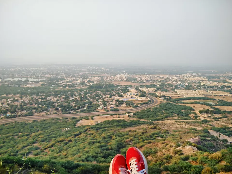 Photo of Bhujia Fort Road, Bhujio Dungar, Bhuj, Gujarat, India by Vikas Singh