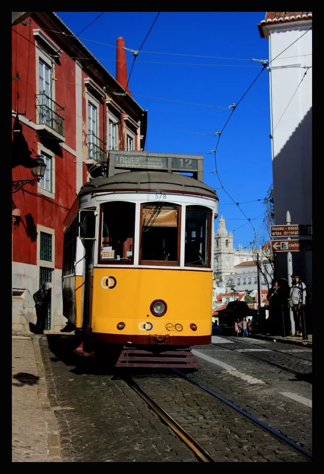 Photo of Tram 28, Lisbon, Portugal by Prasanna Sekar
