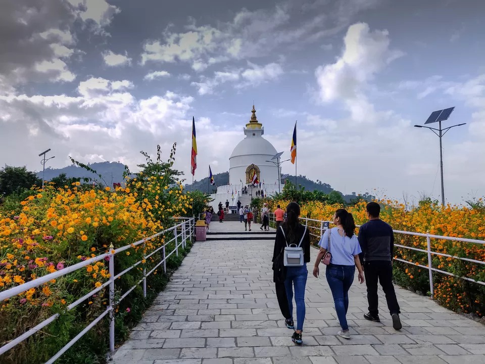 Photo of World Peace Pagoda, Pokhara, Nepal by Hawrry Bhattarai
