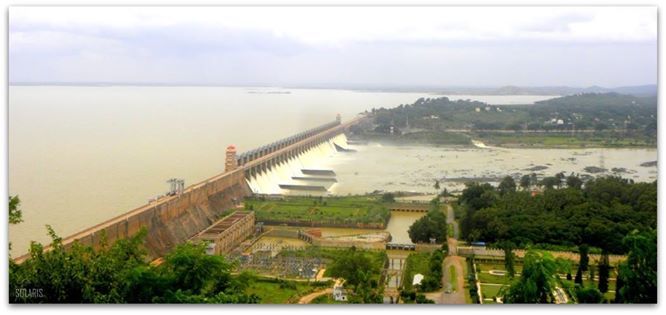 Photo of Tungabhadra Dam by Sonya V. Anchan